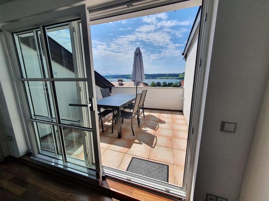 Moderne Ferienwohnung Bestlage In Mattsee Salzburg Salzburger Seenland Urlaub Am See Exterior foto