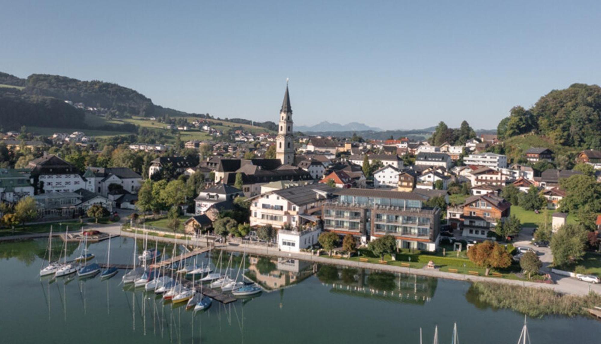 Moderne Ferienwohnung Bestlage In Mattsee Salzburg Salzburger Seenland Urlaub Am See Exterior foto